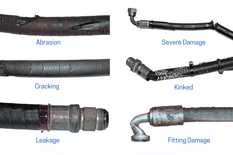 How to Prevent Forklift Hydraulic Hose Failure