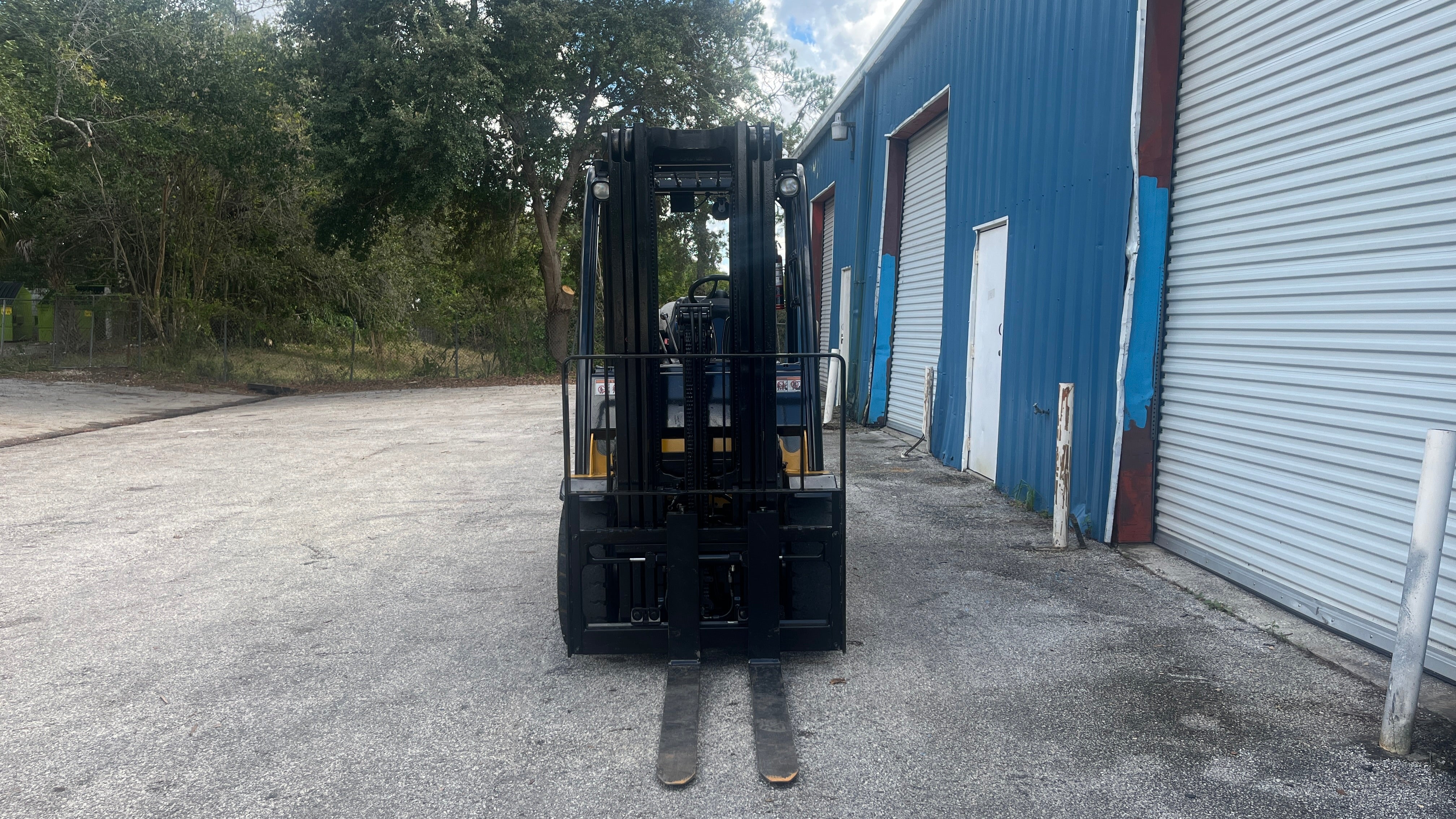 2012 Yale GLP060VX 6000 lb. LPG Forklift w/ Sideshift 189"H