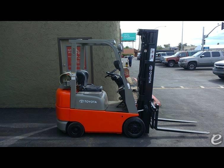 2006 Toyota 7FGCU18 LPG 3500 lb. Forklift w/ Sideshift 189"H