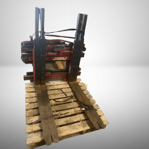 Rightline Double Fork Positioner Clamp Forklift Single Double Attachment Class 3