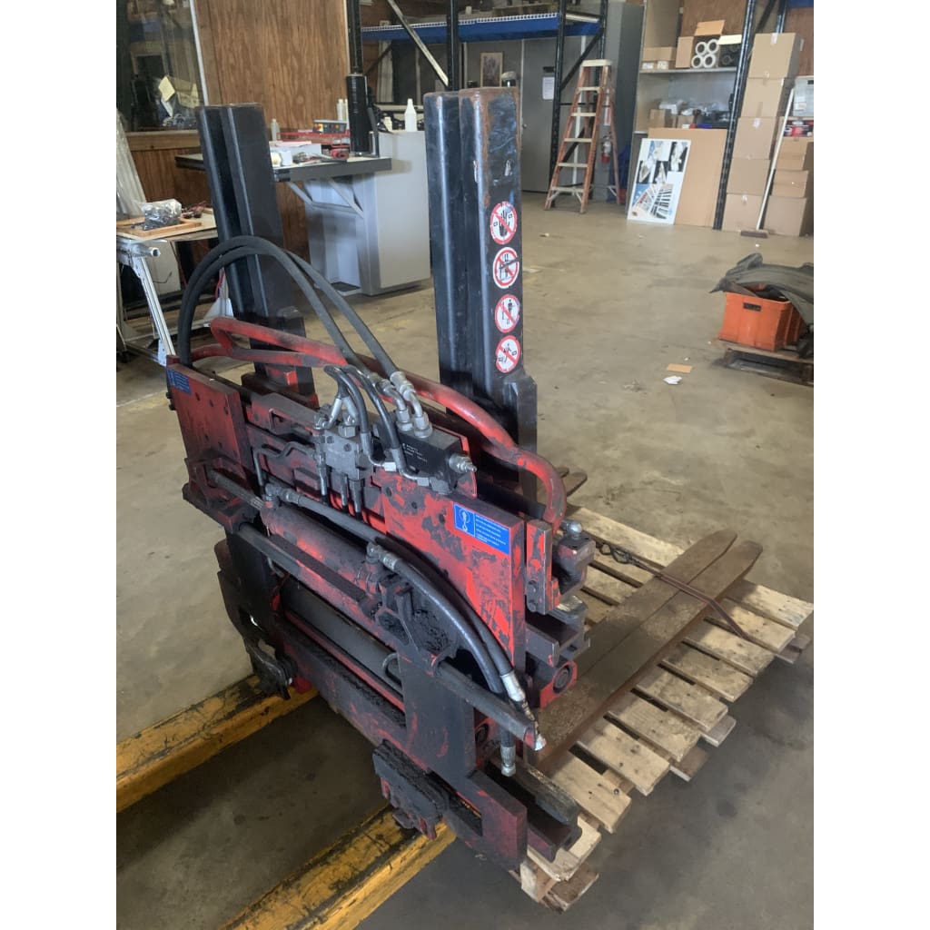 Rightline RF50C Rotating Fork Clamp Forklift Attachment Class III 3 - Attachments