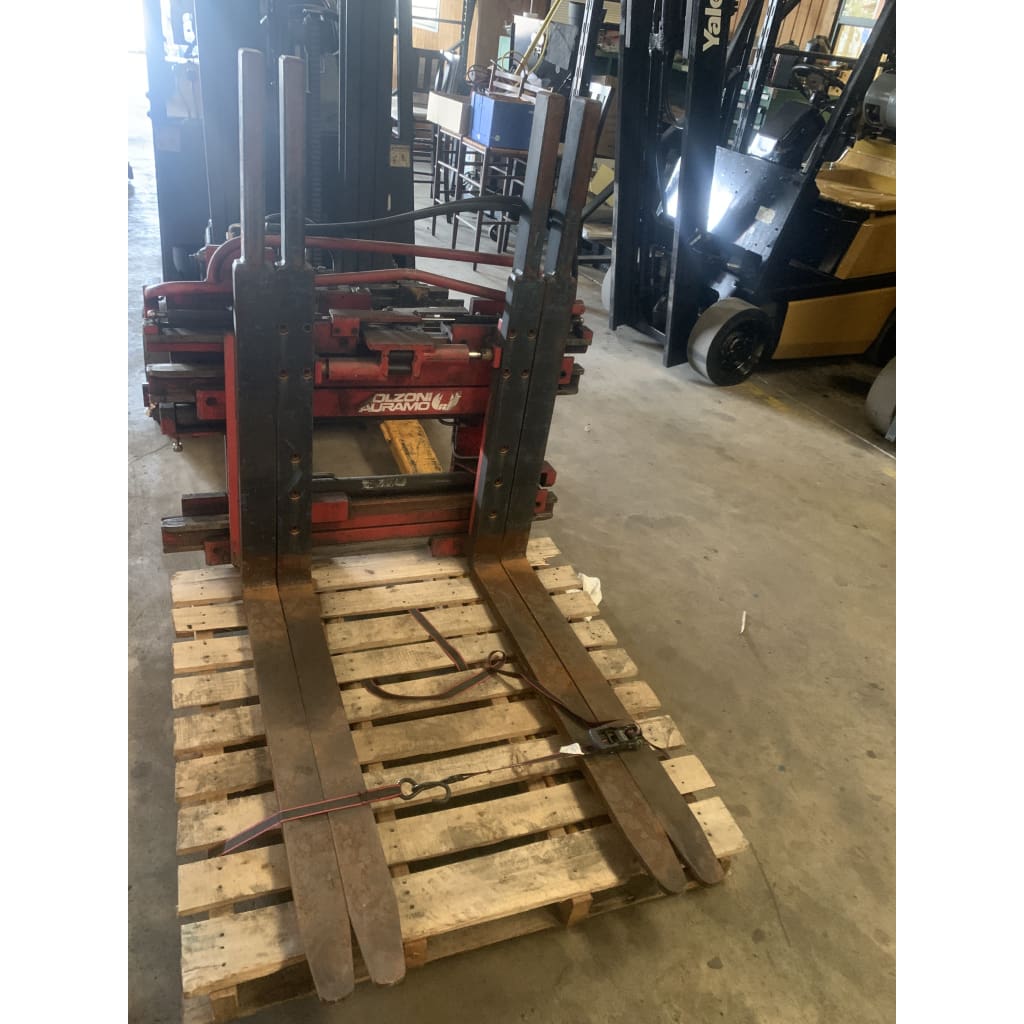 Rightline RF50C Rotating Fork Clamp Forklift Attachment Class III 3 - Attachments