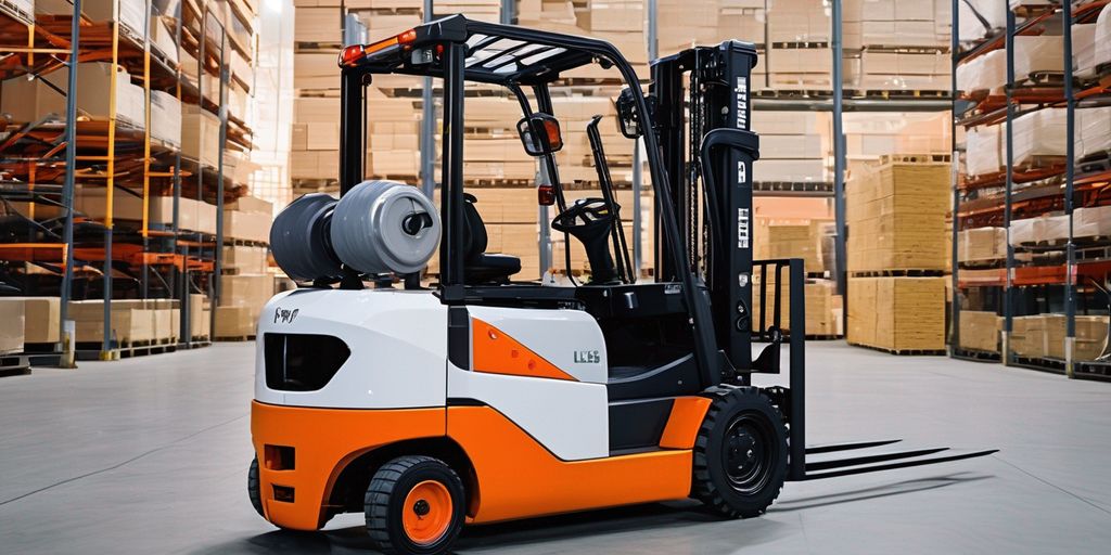 latest electric forklift