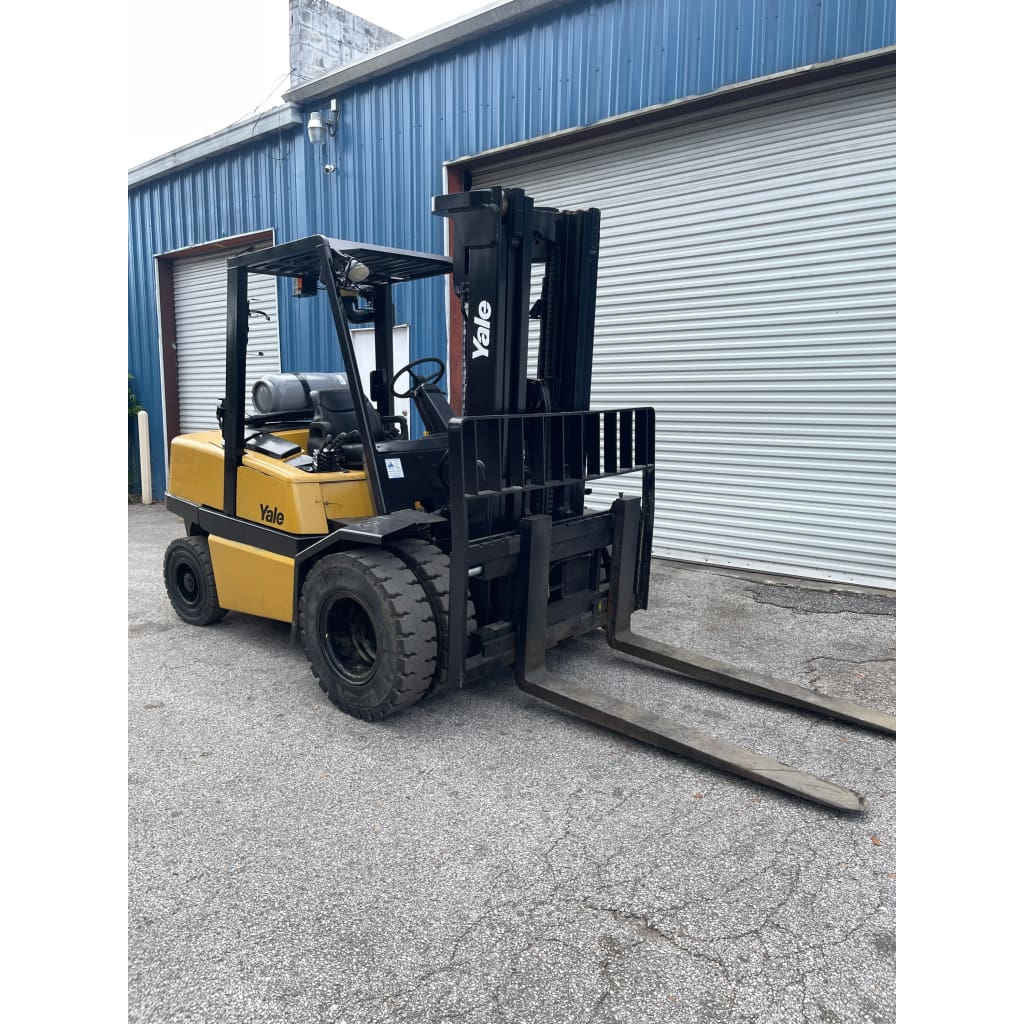 2006 Yale GLP100MJ 10,000 lb. LPG Forklift 185H w/ Sideshift & Triple Mast - Forklifts