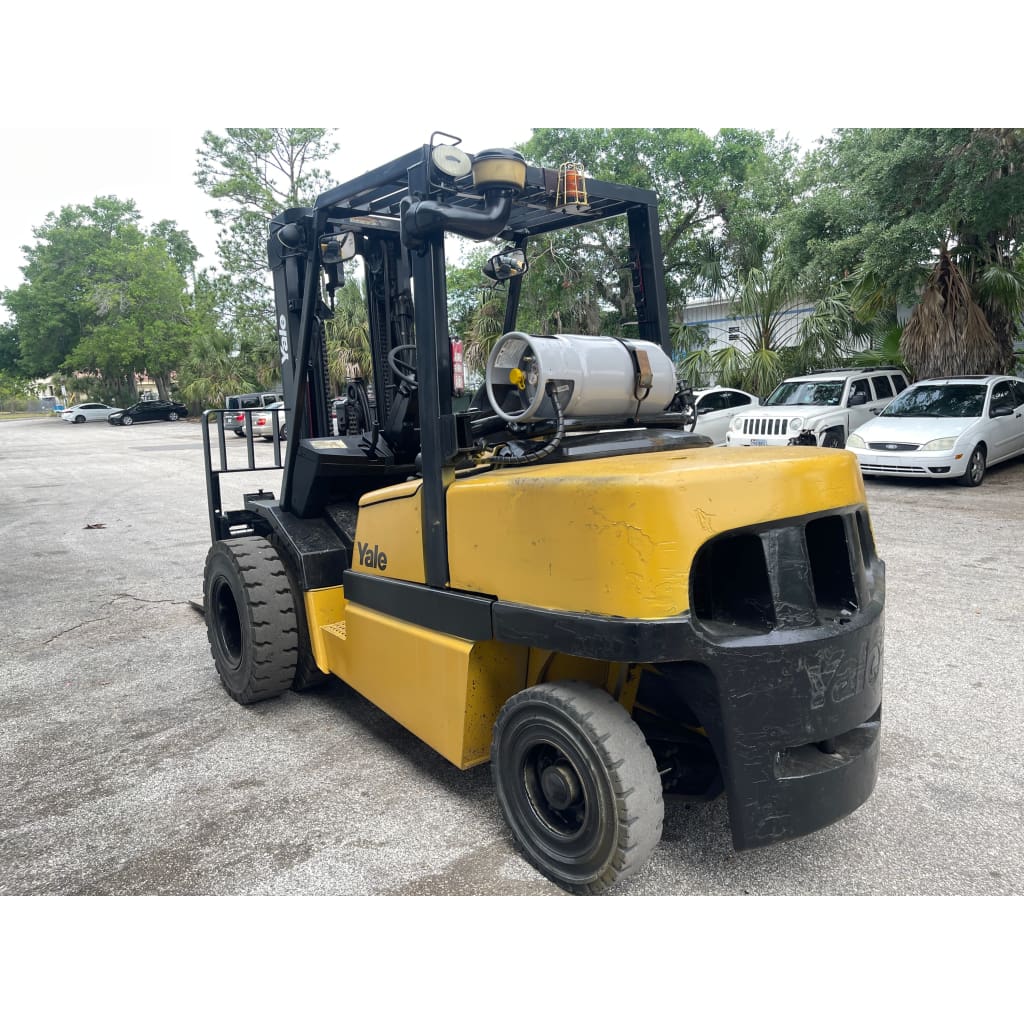 2006 Yale GLP100MJ 10,000 lb. LPG Forklift 185H w/ Sideshift & Triple Mast - Forklifts