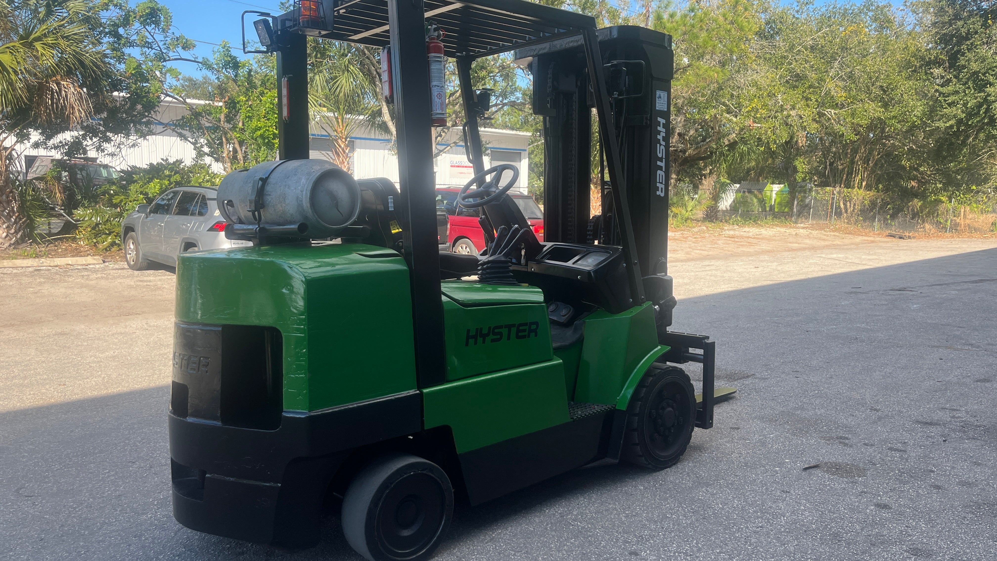 2004 Hyster S80XM 8000lb. LPG Forklift w/ Sideshift 185"H