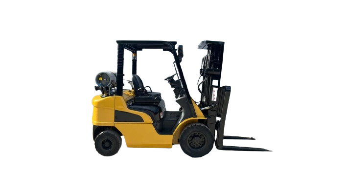 yellow and black forklift