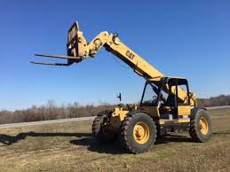 CAT TH103 10,000 lb. Diesel 4WD Telehandler Forklift 44ft Boom Lull