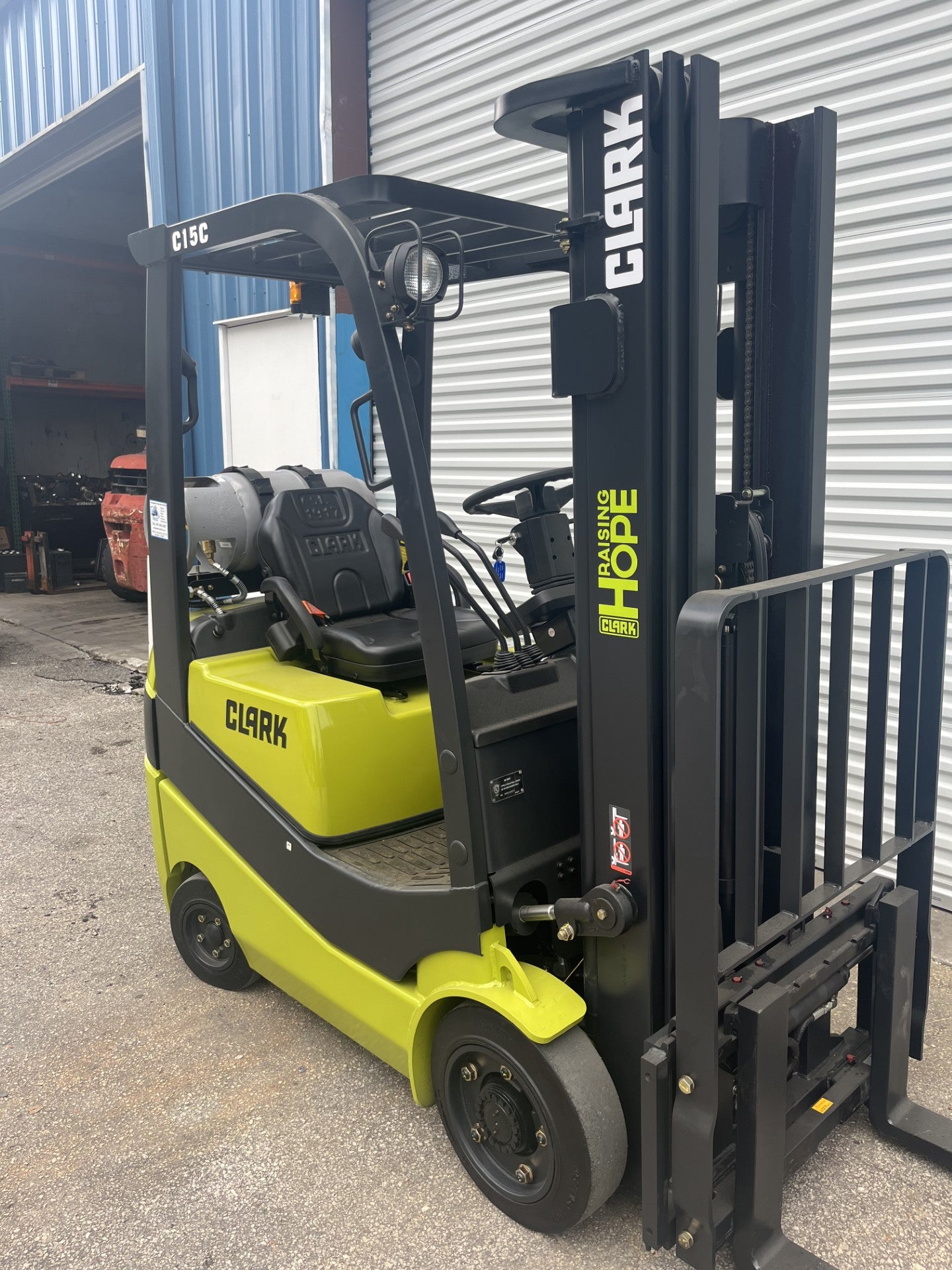 NEW 2023 Clark C15CL 3000 lb. LPG Forklift w/ Sideshift 188"H