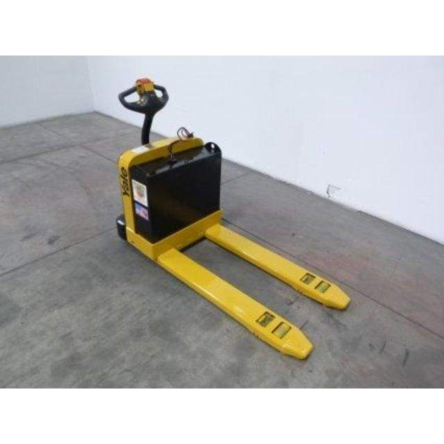 14’ Yale MPB040 4000lb. Electric Walk Behind Pallet Jack NEW BATTERIES - Forklifts